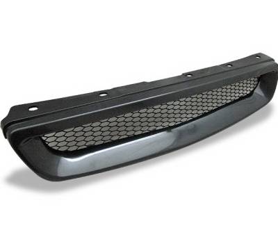 Honda Civic 4CarOption Front Hood Grille - GR-CV9698TR-BK