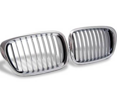 BMW 5 Series 4CarOption Front Hood Grille - GR-E399603XCS-A