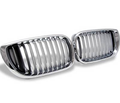 BMW 3 Series 4CarOption Front Hood Grille - GR-E4602032XCS-A