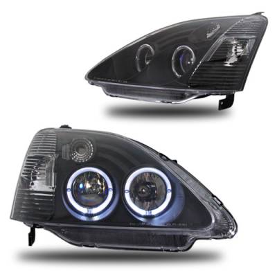 JDM Black Housing Headlights