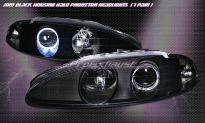 JDM Black Halo Pro Headlights