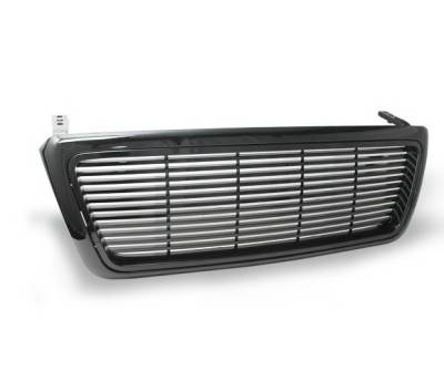 Ford F150 4CarOption Front Hood Grille - GRZ-F1500405-JDM