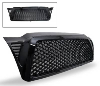 Ford F150 4CarOption Front Hood Grille - GRZQ-TCM0509-BK