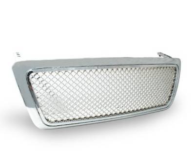 Ford F150 4CarOption Front Hood Grille - GRZT-F1500406-CM