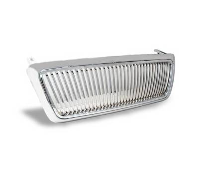 Ford F150 4CarOption Front Hood Grille - GRZV-F1500405-CM