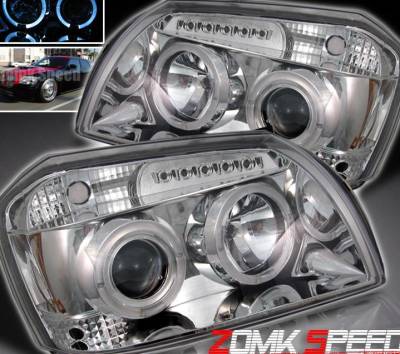 Chrome Halo LED Pro Headlights