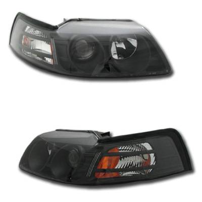 Euro Black Pro Headlights