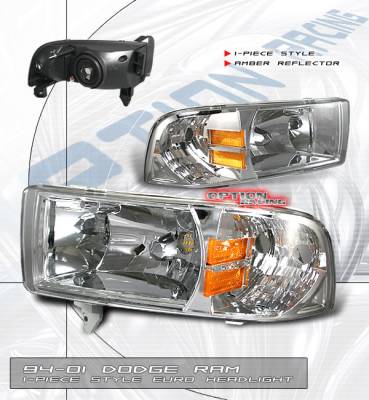 Euro Diamond Headlights