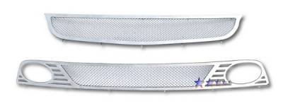 Honda Civic 4DR APS Wire Mesh Grille - Bumper - Stainless Steel - H77124T