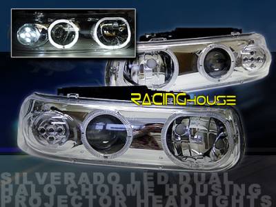 Chrome LED Pro Headlights