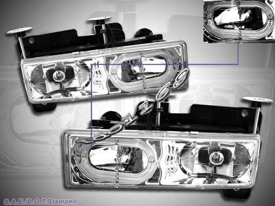 Chrome Halo Headlights