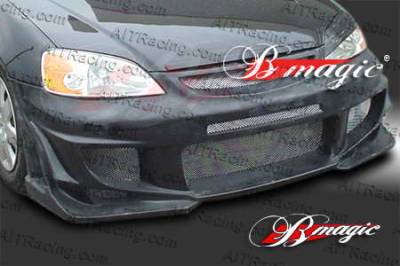 Honda Civic AIT Racing Vascious Style Front Bumper - HC01BMVASFB