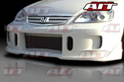 Honda Civic AIT Racing BCN1 Style Front Bumper - HC01HIBCN1FB2