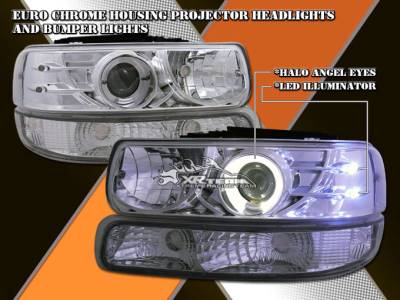 Chrome LED Pro Headligts