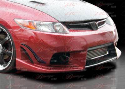 Honda Civic 2DR AIT Racing Ace Style B-Magic Front Bumper - HC06BMACEFB2