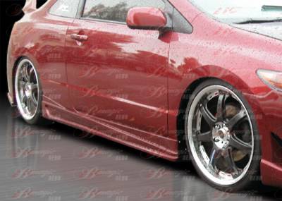 Honda Civic 2DR AIT Racing Ace Style B-Magic Side Skirts - HC06BMACESS2