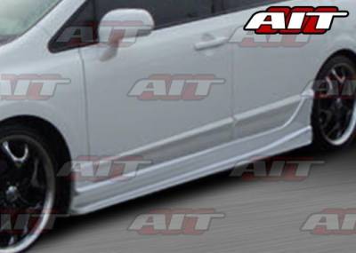 Honda Civic 4DR AIT I-Spec Style Side Skirts - HC06HIINGSS4