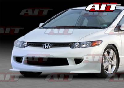 Honda Civic 2DR AIT M Style Front Bumper - HC06HIMGNFB2