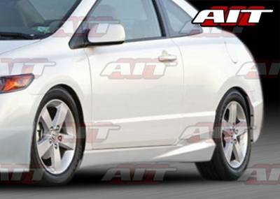 Honda Civic 2DR AIT M Style Side Skirts - HC06HIMGNSS2