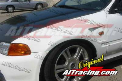 Honda Civic AIT Racing D1 Style Front Fenders - HC92HID1SFF