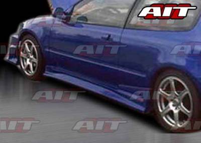 Honda Civic HB AIT FLS Style Side Skirts - HC92HIFLSSS3