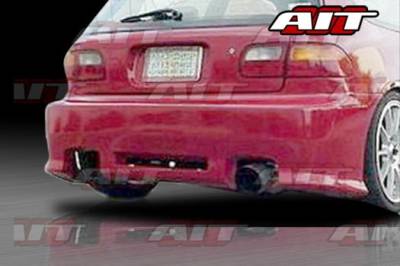 Honda Civic HB AIT Revolution Style Rear Bumper - HC92HIREVRB3