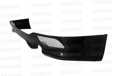 Seibon - Subaru WRX Seibon OEM Style Carbon Fiber Rear Lip - RL0809SBIMP-OE - Image 2