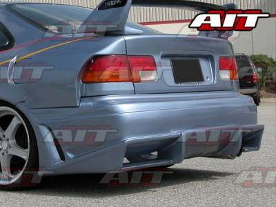 Honda Civic 2DR AIT Vascious Style Rear Bumper - HC92HIVASRB2