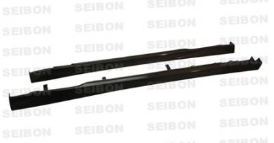 Honda Prelude Seibon TJ Style Carbon Fiber Rear Lip - RL9701HDPR-TJ