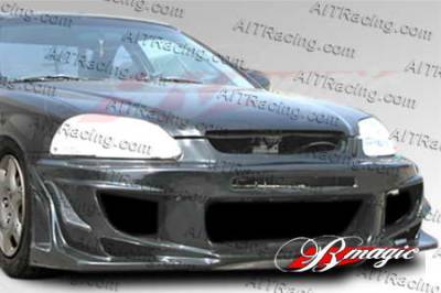 Honda Civic AIT Racing Vascious Style Front Bumper - HC96BMVASFB