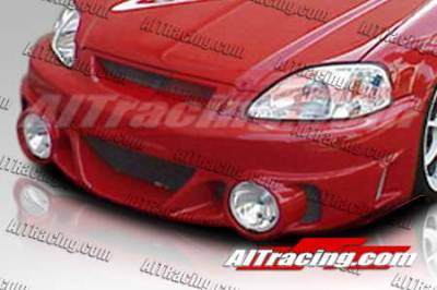 Honda Civic AIT Racing EVO2-L Style Front Bumper - HC96HIEVO2FBL