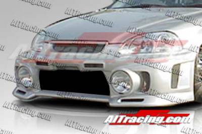 Honda Civic AIT Racing EVO3-L Style Front Bumper - HC96HIEVO3FBL