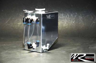 Nissan 350Z Weapon R Aluminum Coolant Overflow Tank - Polished - 826-123-101