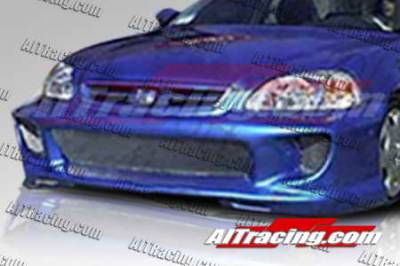 Honda Civic AIT Racing Combat Style Front Bumper - HC99HICBSFB