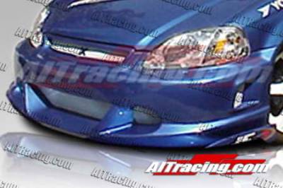 Honda Civic AIT Racing EVO2 Style Front Bumper - HC99HIEVO2FB