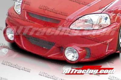 Honda Civic AIT Racing EVO2-L Style Front Bumper - HC99HIEVO2FBL