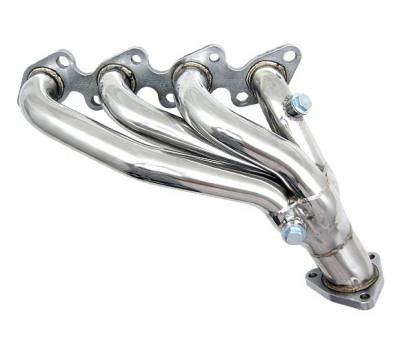 Nissan 240SX 4 Car Option Stainless Steel Exhaust Header - HEAD-NS14