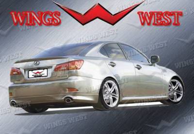 Lexus IS Wings West VIP Rear Lower Skirt - 890917