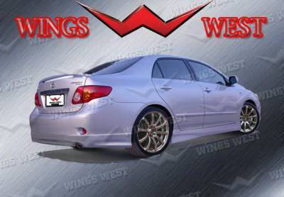 Toyota Corolla Wings West VIP Rear Lower Skirt - 890930