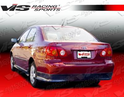 Toyota Corolla Wings West Custom Rear Lower Skirt - 890949