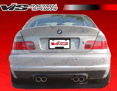 BMW 3 Series 2DR VIS Racing CSL Carbon Fiber Rear Lip - 01BME46M32DOE-032C