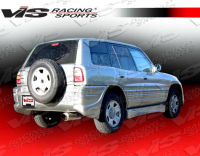 Toyota Rav 4 VIS Racing Ballistix Rear Addon - 96TYRAV2DBX-012