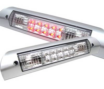 Dodge Ram 4 Car Option LED Third Brake Light - Silver - LB3-DR02LEDCS-6