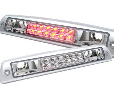 Dodge Ram 4 Car Option LED Third Brake Light - Silver - LB3-DR94LEDCS-6