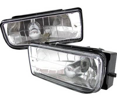 BMW 3 Series 2DR 4 Car Option Fog Light Kit - Clear - LHF-E3620