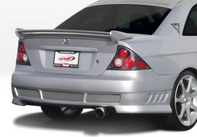 Honda Civic 2DR Wings West Avenger Rear Bumper Cover - 890569