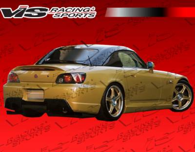 Honda S2000 VIS Racing Wings Rear Bumper - 00HDS2K2DWIN-002