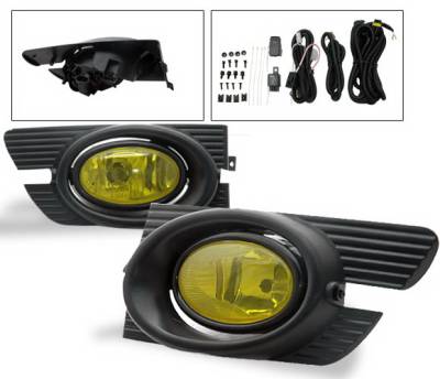 Honda Accord 4DR 4CarOption Fog Light Kit - LHF-HA01-YL