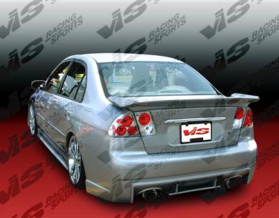 Honda Civic 2DR VIS Racing Evo 5 Rear Bumper - 01HDCVC2DEVO-002