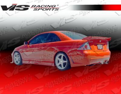 Honda Civic 2DR VIS Racing TSC-3 Rear Bumper - 01HDCVC2DTSC3-002